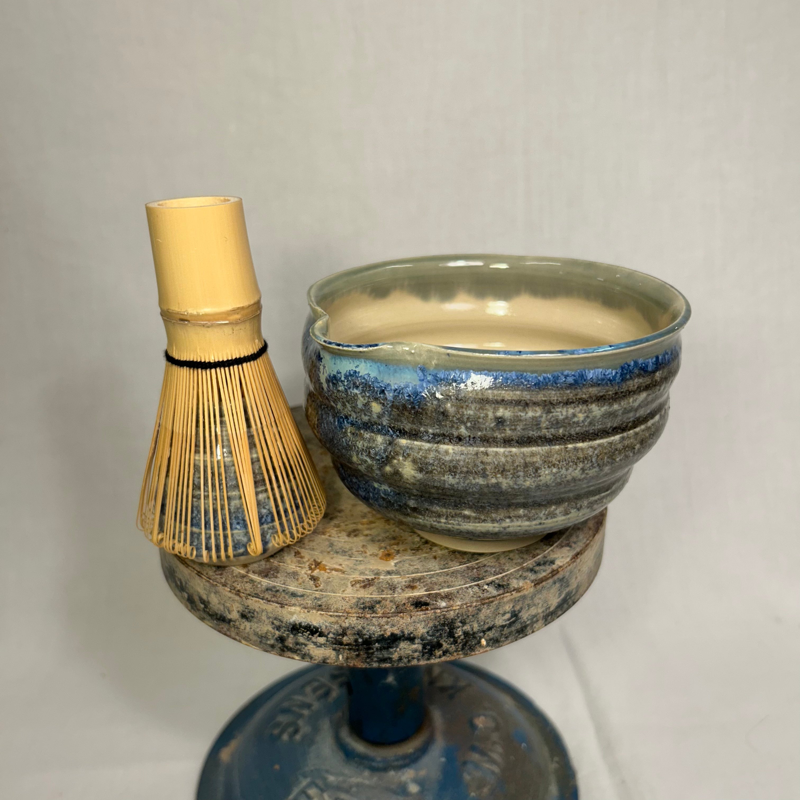 Matcha-sæt, "Dyb-Blå Krystal"