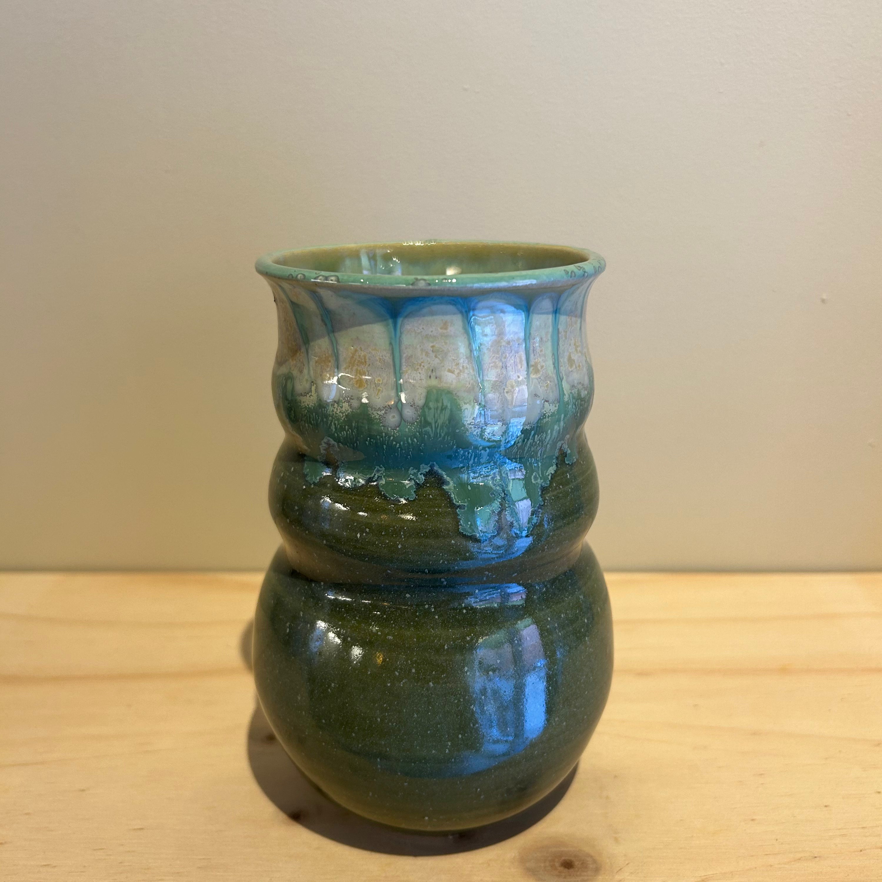 Blomtser-Vase, "Grønt Hav"