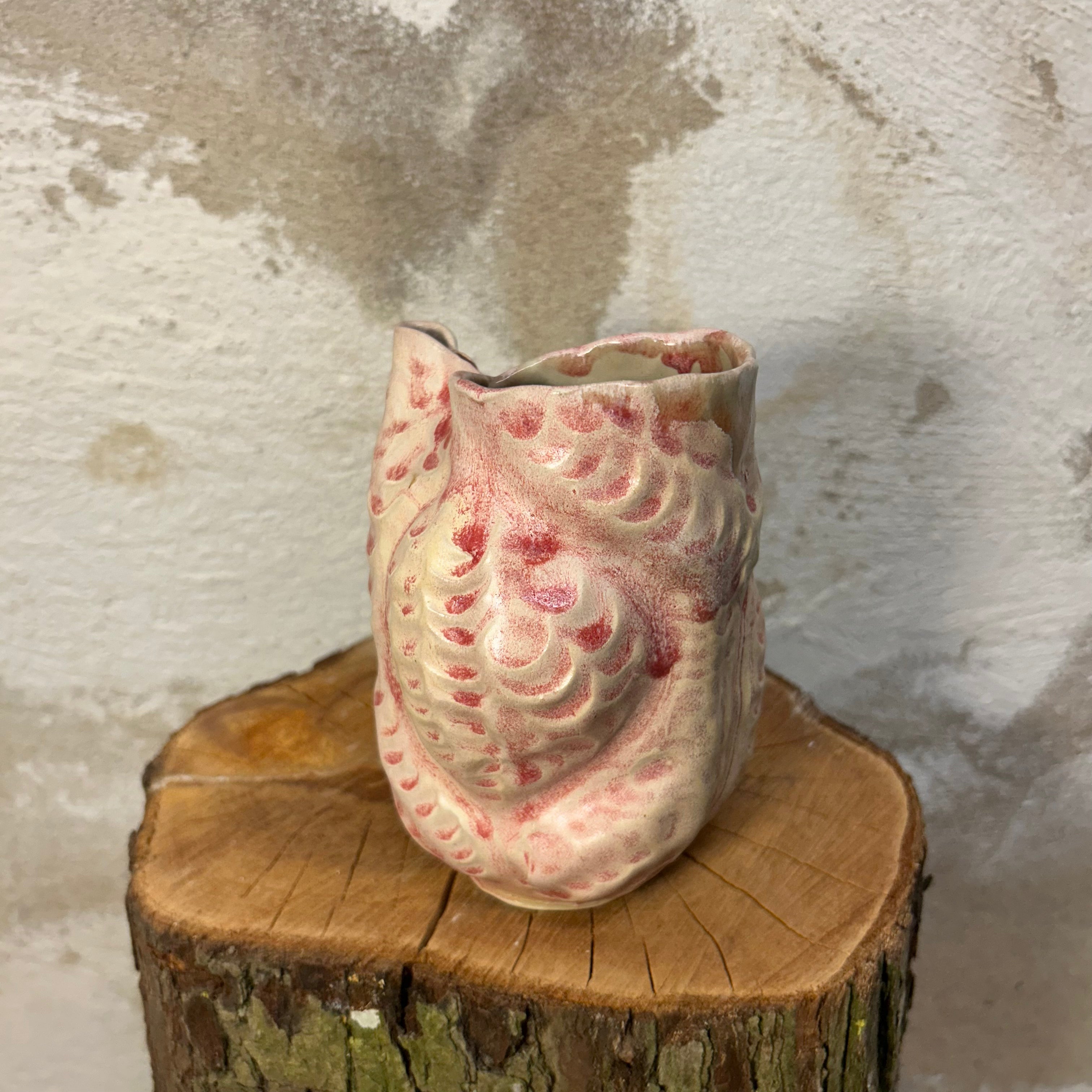 Koral-vase, "Lyserå"