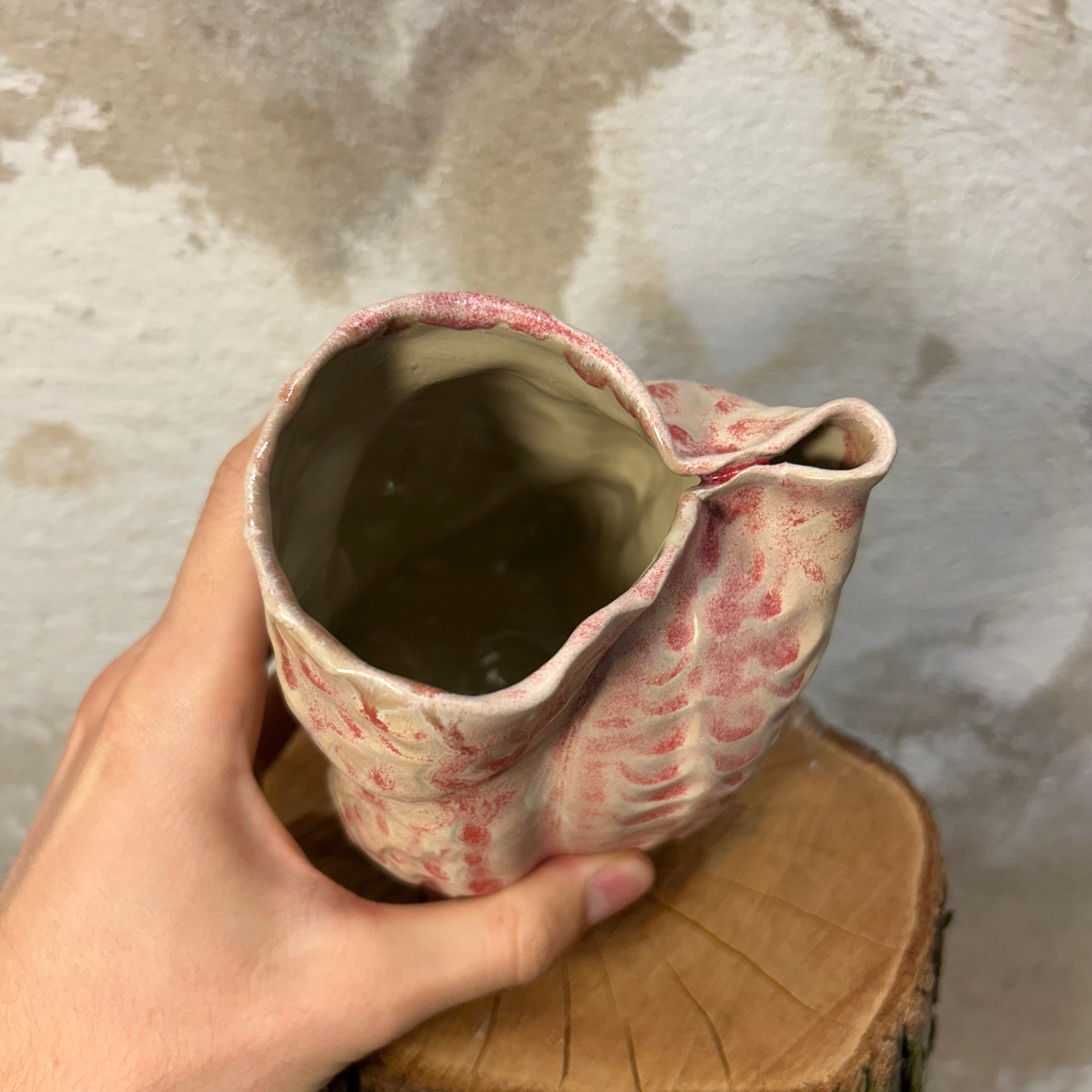 Koral-vase, "Lyserå"