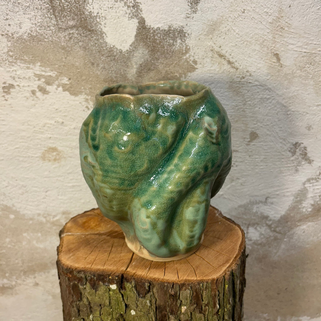 Koral-vase "Matcha-grøn"