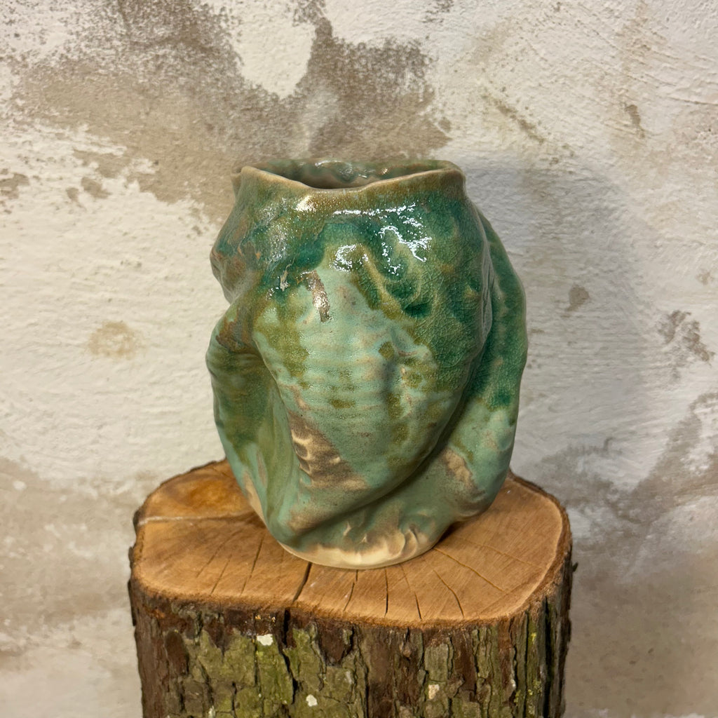 Koral-vase "Matcha-grøn"