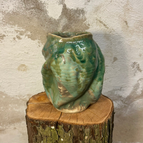Koral-vase "Matcha-grøn"