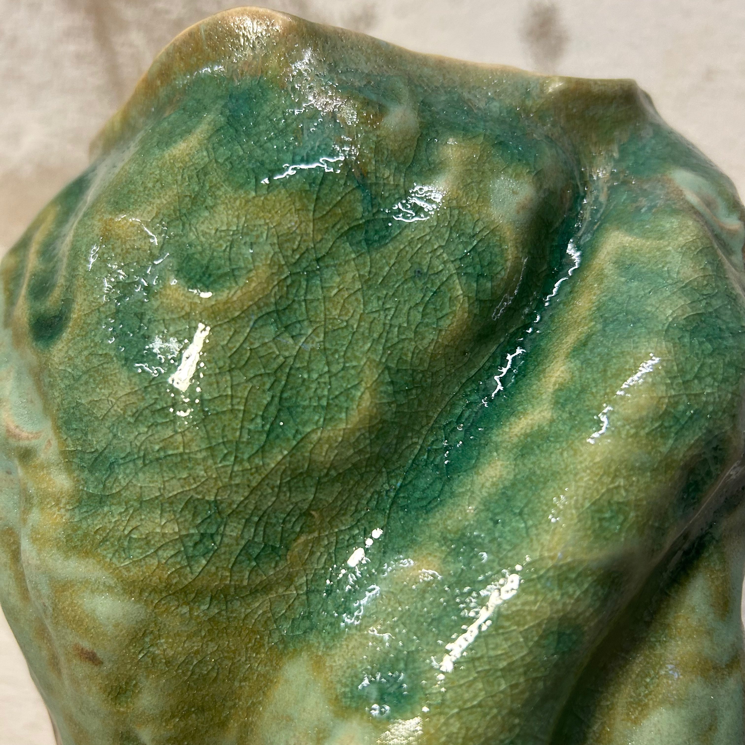 Koral-vase "Matcha-grøn"