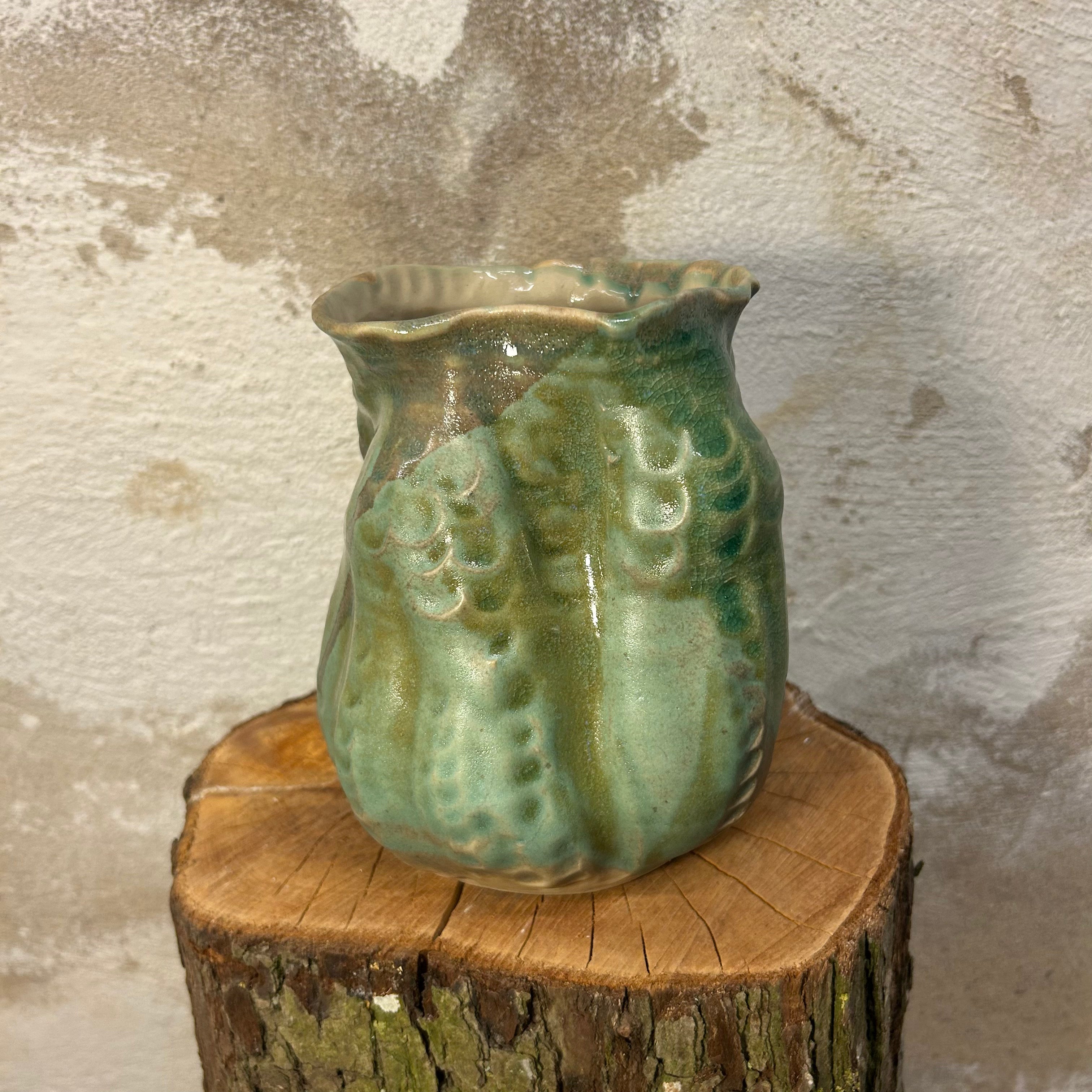 Koral-vase, "Matcha-grøn"