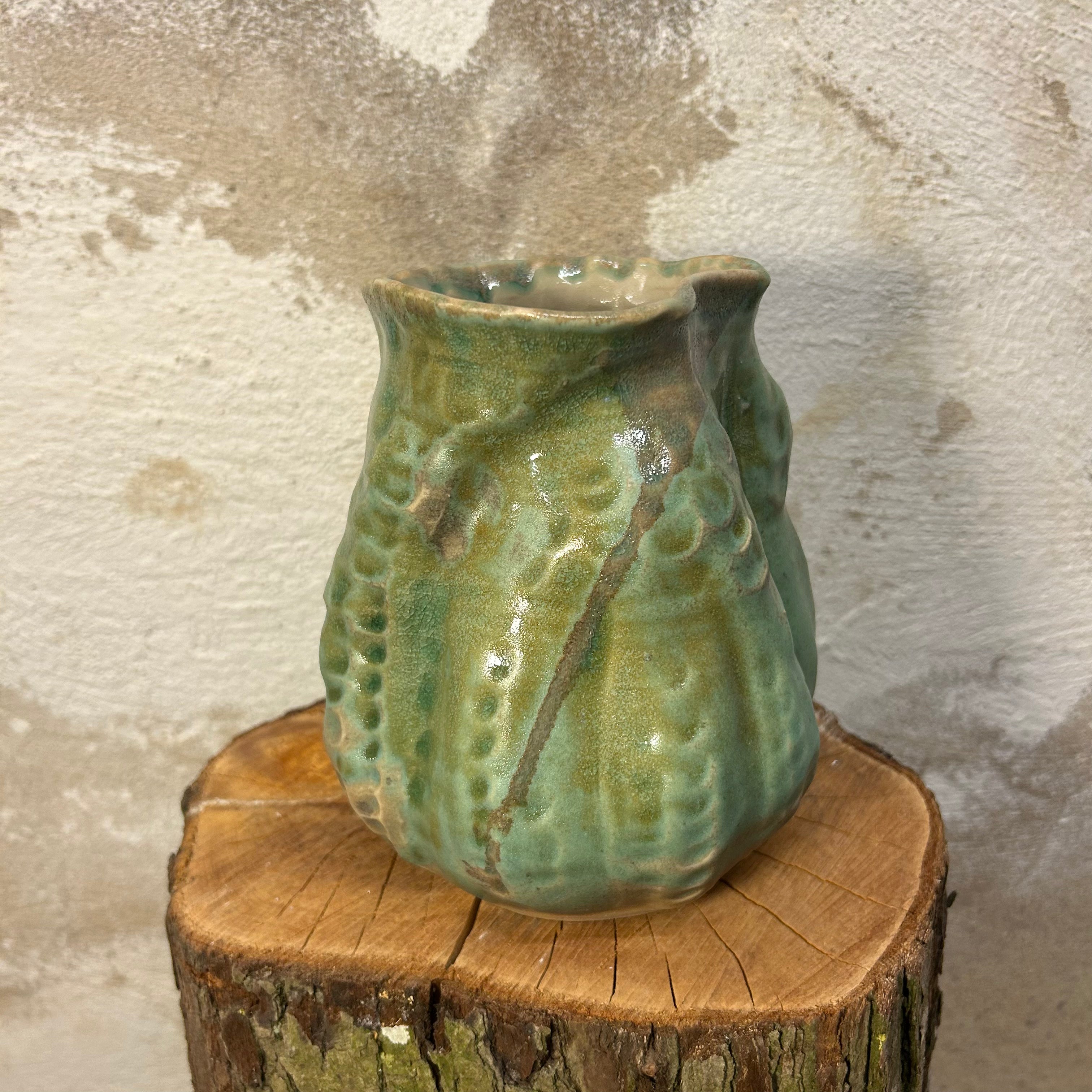 Koral-vase, "Matcha-grøn"