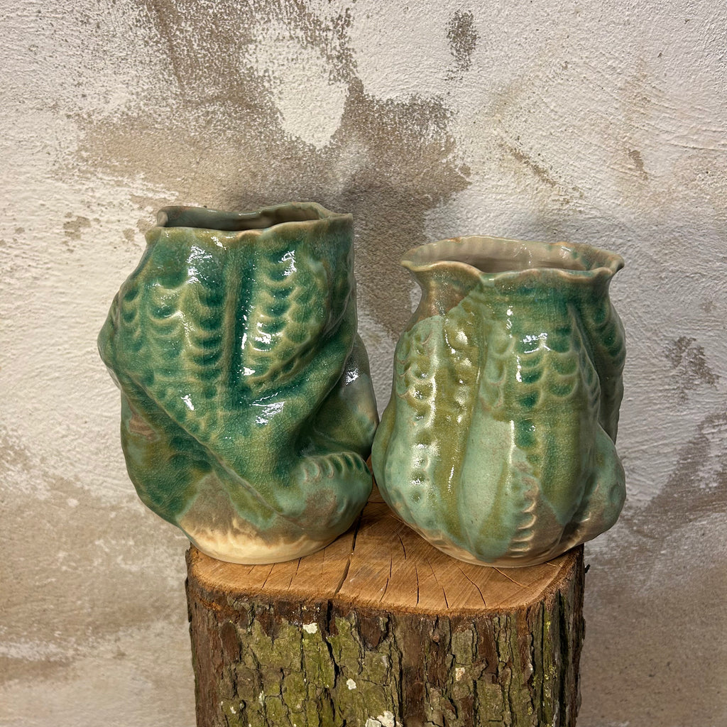 Koral-vase "Matcha-grøn"